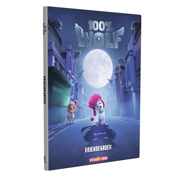 STUDIO 100 - สมุดเฟรนด์ชิป 100% WOLF (20 ชิ้น)