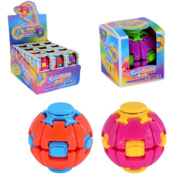 ลูกบอลฟิดเจ็ตสปินเนอร์ SPIN & POP - SPIN SHIFT BALL - กล่องดิสเพลย์ (24 ชิ้น)