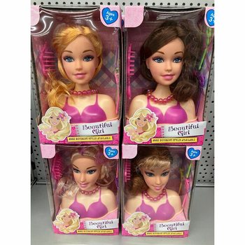 หัวหุ่นฝึกทำผม BEAUTIFUL GIRL S (2 ชิ้น)