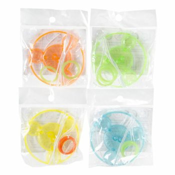 กงจักรเสียงดังแบบเชือก Snorrebot - คละสี (36 ชิ้น)