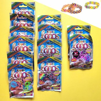 CRAZE LOOPS LOOM ถุงสุ่ม - ในกล่องโชว์ (12 ชิ้น)
