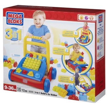 รถหัดเดิน 3-in-1 MEGA BLOKS Build'n Go Walker - 8000