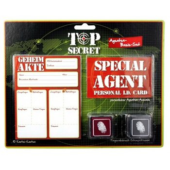 TOP SECRET – สายลับพิเศษ ชุดเก็บลายนิ้วมือ (12 ชิ้น)