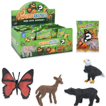 ถุงสุ่มสัตว์ป่า (Blind Bag) พร้อมกล่องโชว์ (60 ชิ้น)