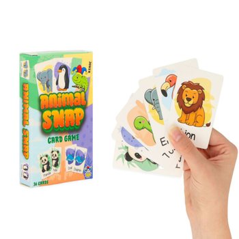 เกมการ์ด ANIMAL SNAP - การ์ดรูปสัตว์ 36 ใบ - ในกล่องดิสเพลย์ (12 ชิ้น)