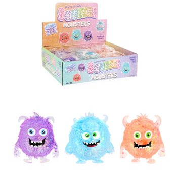 มอนสเตอร์บีบคลายเครียด คละสี ในกล่องดิสเพลย์ (12 ชิ้น)