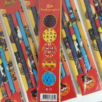 กระดาษห่อของขวัญ 5 ชิ้น 'De Club van Sinterklaas'