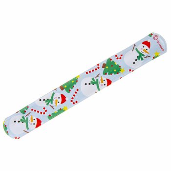 สายรัดข้อมือคริสต์มาส (Slap Bracelets) - มิกซ์ (36 ชิ้น)
