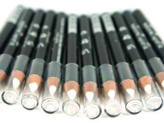 ดินสอเขียนขอบตาและขอบปาก สีขาว (12 แท่ง)