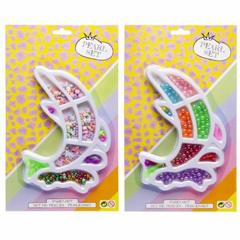 เซตลูกปัดโลมา - สำหรับทำสร้อยข้อมือหรือสร้อยคอ (12 ชิ้น)