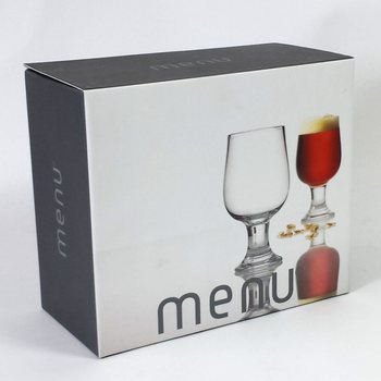 MENU - ชุดแก้วเบียร์ดำ 2 ใบ (1 ชุด)