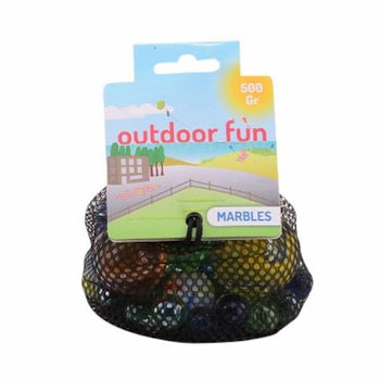 OUTDOOR FUN - ชุดลูกแก้วในถุงใส่ลูกแก้ว, 500 กรัม (6 ชิ้น)