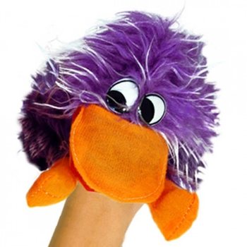 หุ่นมือผ้าขน / นกจอมกวน CRAZY BIRD (12 ชิ้น)