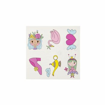 Fun Tattoos - เจ้าหญิง (96 ชิ้น)