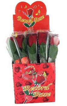 ดอกกุหลาบอัดเสียงข้อความส่วนตัว (20 ชิ้น)