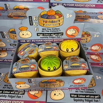 RAGE - สกุชชี่ซาลาเปาเกี๊ยว ขนาดใหญ่ - ONE SET PU FOAM SQUISHY EDITION (12 ชิ้น)