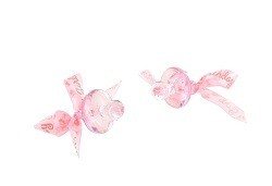 จุกนมหลอกตกแต่ง - สีชมพูเบบี้ (12 ชิ้น)
