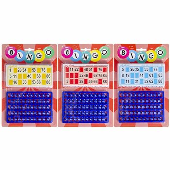 ชุดเกมบิงโกแบบการ์ด (6 ชิ้น)