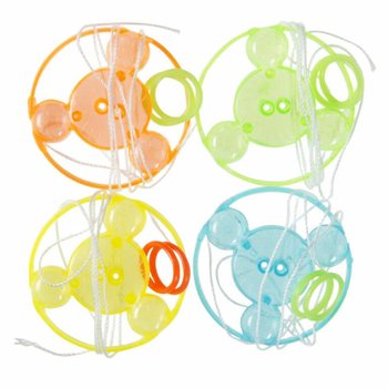 กงจักรเสียงดังแบบเชือก Snorrebot - คละสี (36 ชิ้น)