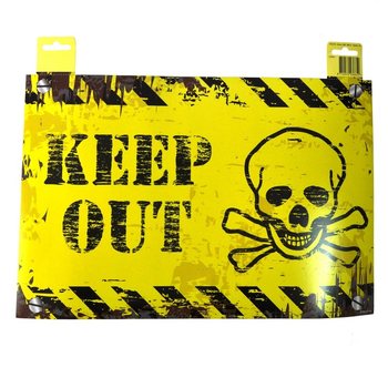 ป้ายตกแต่งประตู - "DANGER" / "KEEP OUT" (12 ชิ้น)