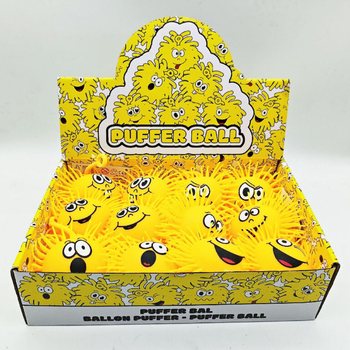 ลูกบอลพัฟเฟอร์ หน้าอารมณ์ - 10 ซม. - ในกล่องโชว์ (12 ชิ้น)