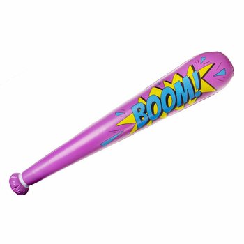 ไม้กระบองเป่าลม 'Boom!' ขนาดใหญ่ - 85 ซม. - คละสี (12 ชิ้น)
