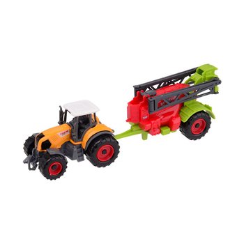 FARM MASTER - ชุดของเล่นรถแทรกเตอร์เหล็ก Die-Cast - คละแบบ (12 ชิ้น)