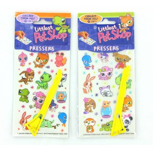 สติกเกอร์ลอกลาย Littlest Pet Shop (24 ชิ้น)