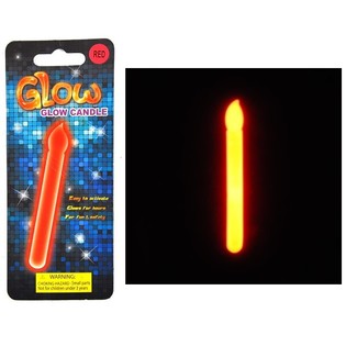แท่งเรืองแสงรูปทรงเทียน Glow Sticks (24 ชิ้น)