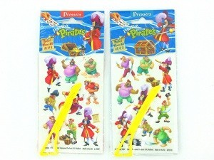 สติกเกอร์ขูด / สติกเกอร์ลอกลาย ดิสนีย์ ปีเตอร์ แพน (24 ชิ้น)