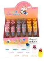 ตรายางลูกกลิ้งในกล่องโชว์ (24 ชิ้น)