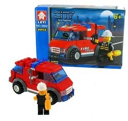 BRICKS ตัวต่อบล็อกดับเพลิง (6 ชุด)