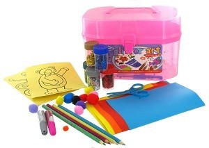 กระเป๋าของเล่นศิลปะกลิตเตอร์ DIY | กล่องอุปกรณ์งานฝีมือ | {$companyname}