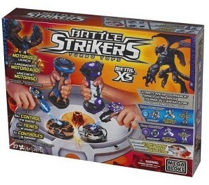 ชุดของเล่นแข่งลูกข่าง MEGABLOKS BATTLE STRIKERS TURBO TOPS TOURNAMENT - 29752