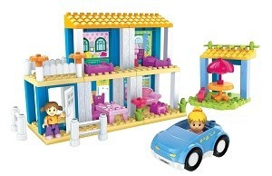 MegaBloks ชุดตัวต่อทาวน์เฮาส์ - 7132 (62 ชิ้น)