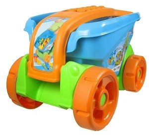 รถลากบล็อกตัวต่อ Mega Bloks Fill 'n Dump Wagon (654)