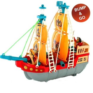 เรือโจรสลัด Bump & Go (วิ่งชนถอย มีไฟและเสียง)