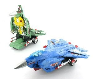 หุ่นยนต์เครื่องบินรบ F16 BUMP & GO แปลงร่างได้