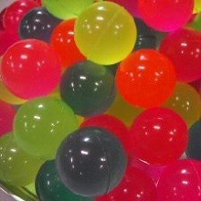 ลูกบอลเด้งดึ๋งสีสันสดใส 3.5 ซม. (100 ชิ้น)