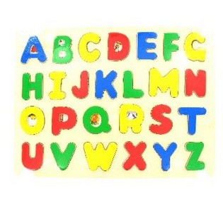 ฑล็มกตัวต่รไม้ ABCD (6 ชิ้ฑ)
