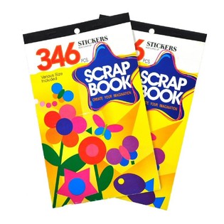 สมุดสติกเกอร์ SCRAP BOOK (12 เล่ม)