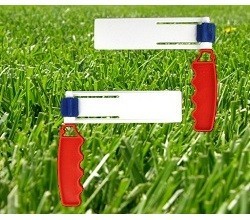 เครื่องเขย่าเสียงดังสีแดง ขาว น้ำเงิน (24 ชิ้น)