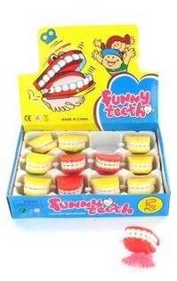 ของเล่นฟันเดินได้ ไขลาน (12 ชิ้น)