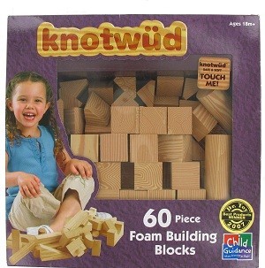KNOTWUD บล็อกตัวต่อโฟม 60 ชิ้น (แพ็ค 4 ชุด)