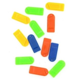 นกหวีดสีสันสดใสขนาดเล็ก (200 ชิ้น)