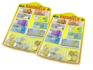 ของเล่นธนบัตรจำลอง (12 ชิ้น)