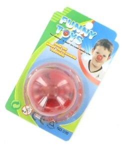 จมูกตัวตลกมีไฟ LED (12 ชิ้น)
