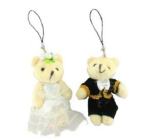 ตุ๊กตาหมีคู่แต่งงาน เจ้าบ่าวเจ้าสาว (50 ตัว)