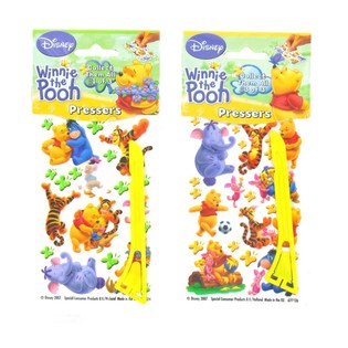 สติกเกอร์ลอกลาย ดิสนีย์ หมีพูห์ WINNIE THE POOH (24 ชิ้น)