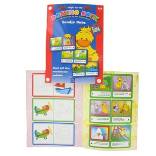 หนังสือโดมิโนเล่มแรกของฉัน - ลูกเป็ดแบบส์ (12 ชิ้น)